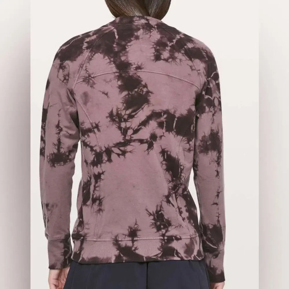 Lululemon Scuba Crew Shibori Purple Size 10 - Picture 5 of 8